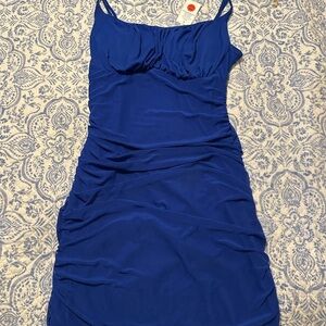 Love J Royal Blue Mini Dress